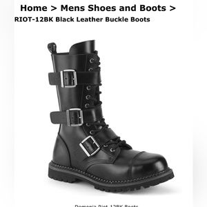 Demonia Combat Boots